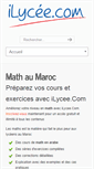 Mobile Screenshot of ilycee.com